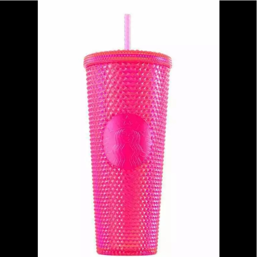 Starbucks Pink Studded Holiday Tumbler